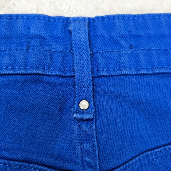 Women's LEVI'S Mid-Rise Skinny Cobalt blue jeans - Picture 7 of 11